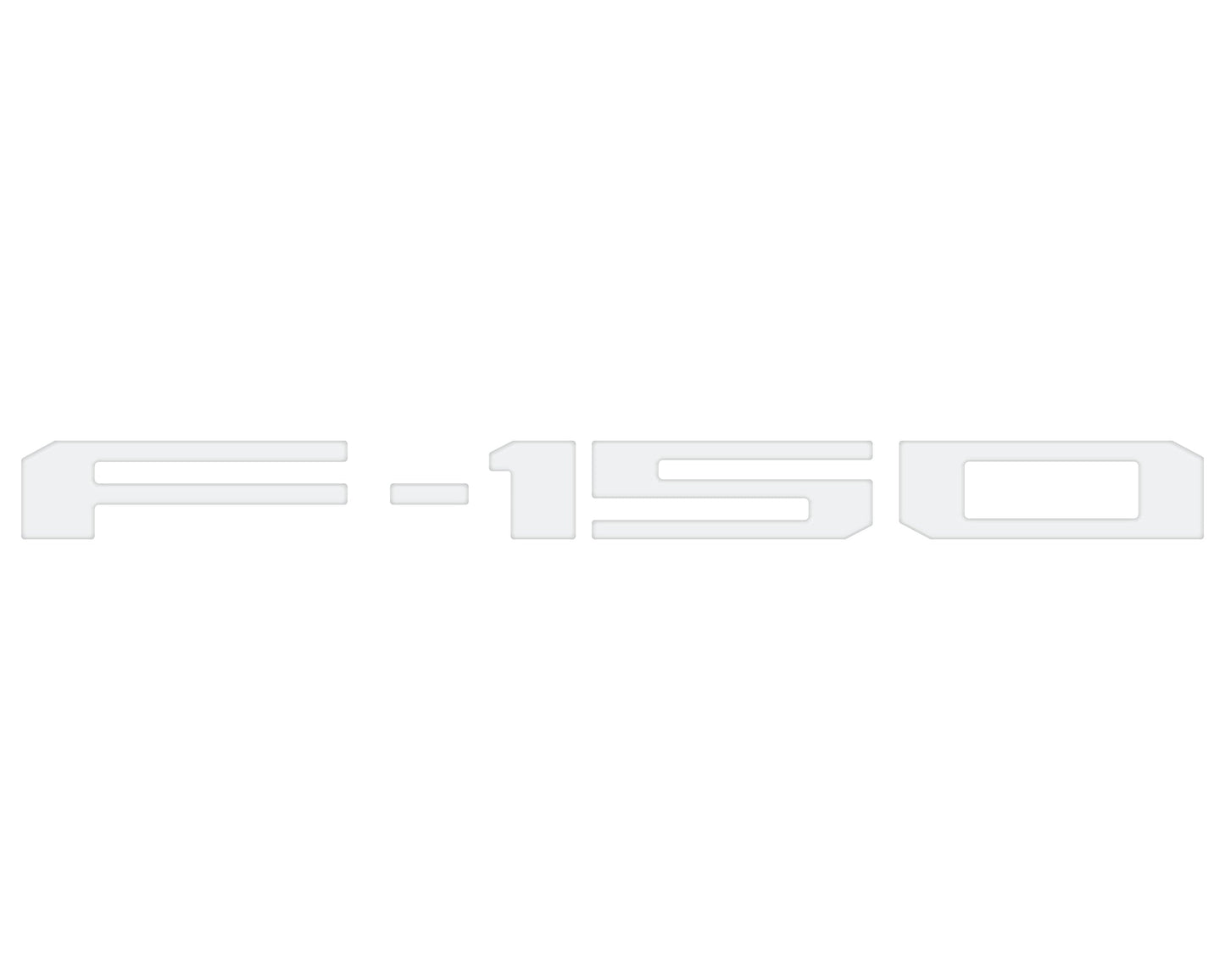 Tailgate Letter Inserts Fits 2021-2026 Ford F-150