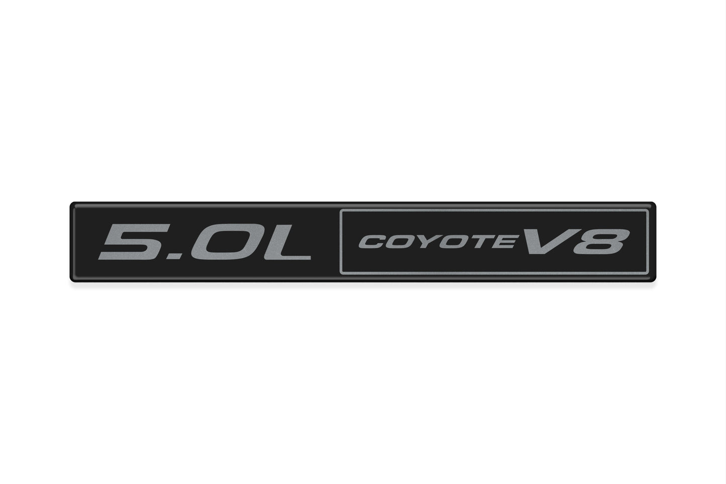 5.0L Coyote V8 Badge Fits Any Ford Model