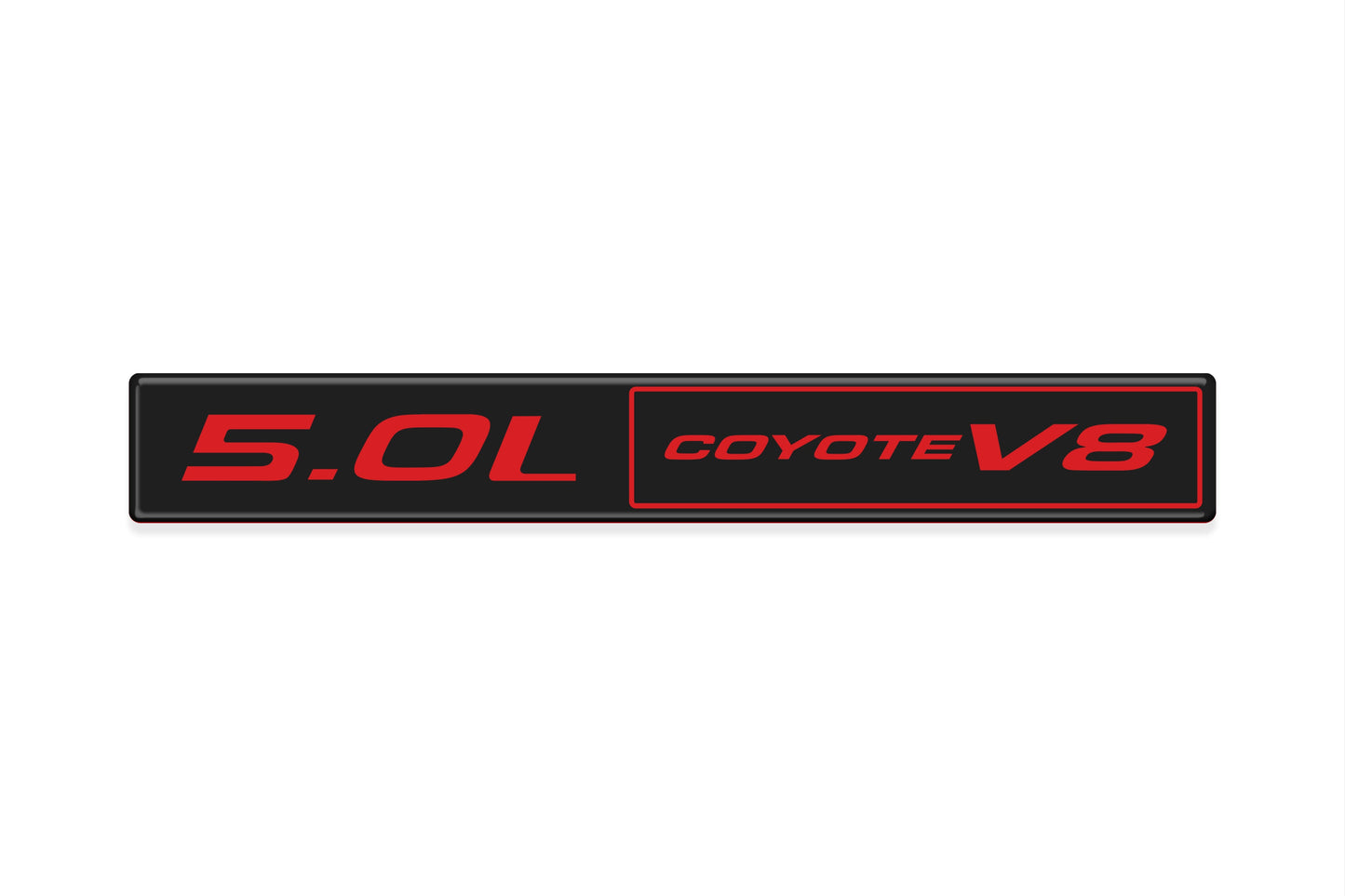 5.0L Coyote V8 Badge Fits Any Ford Model
