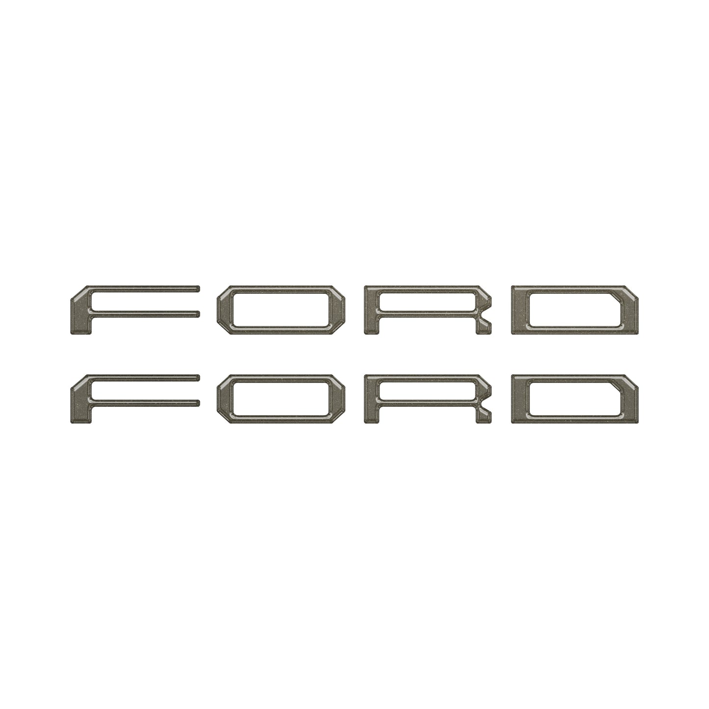 Tremor/Raptor Running Board Letter Inserts Fits 2025-2026 Ford F-150