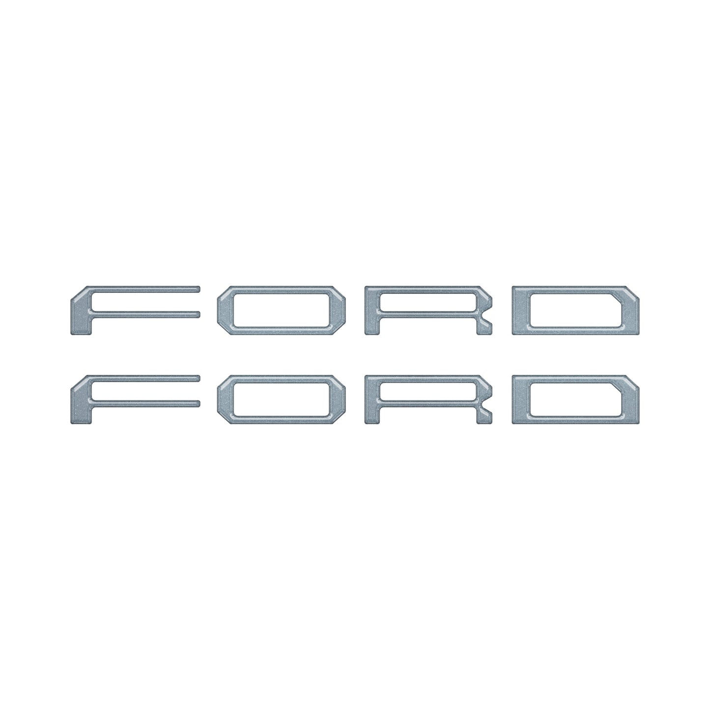 Tremor/Raptor Running Board Letter Inserts Fits 2025-2026 Ford F-150