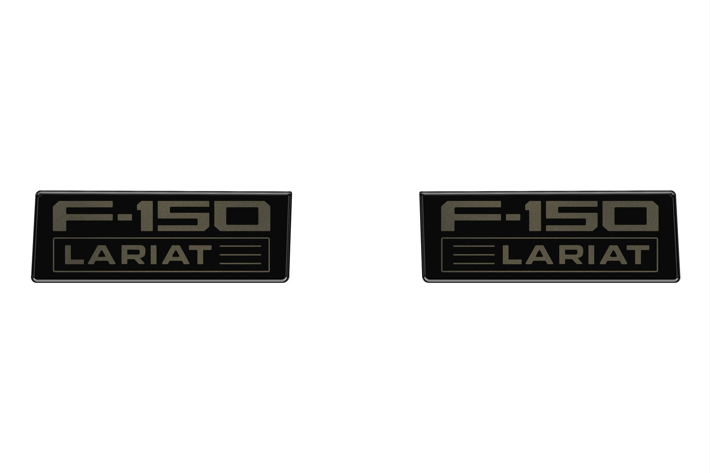Fender Vent Badge Replacement Inserts Fits 2021-2026 Ford F150