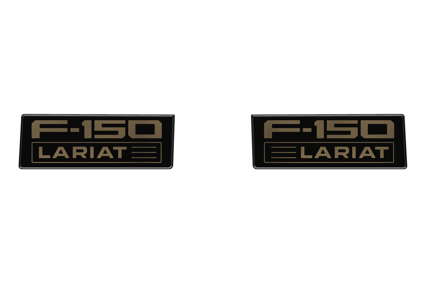 Fender Vent Badge Replacement Inserts Fits 2021-2026 Ford F150