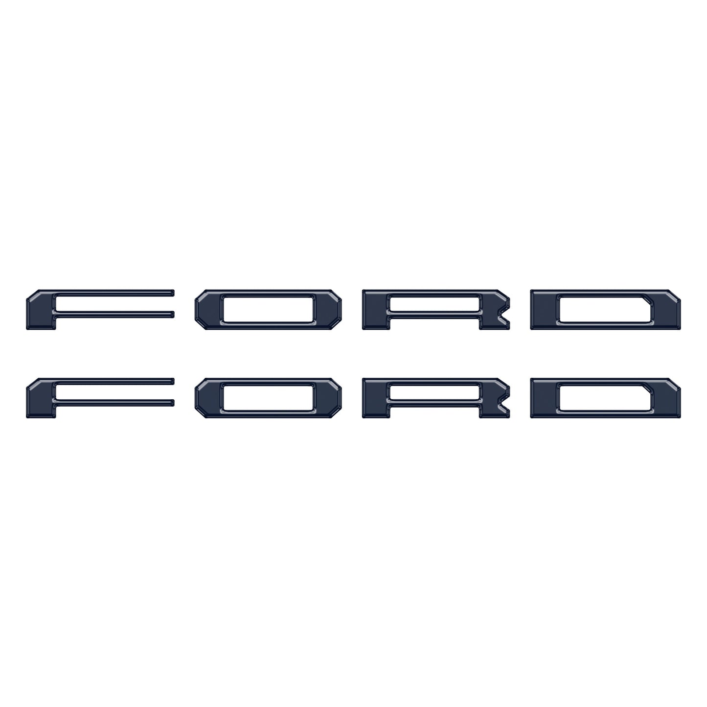 Lightning Running Board Overlays Fits 2022-2026 Ford F150 Lightning