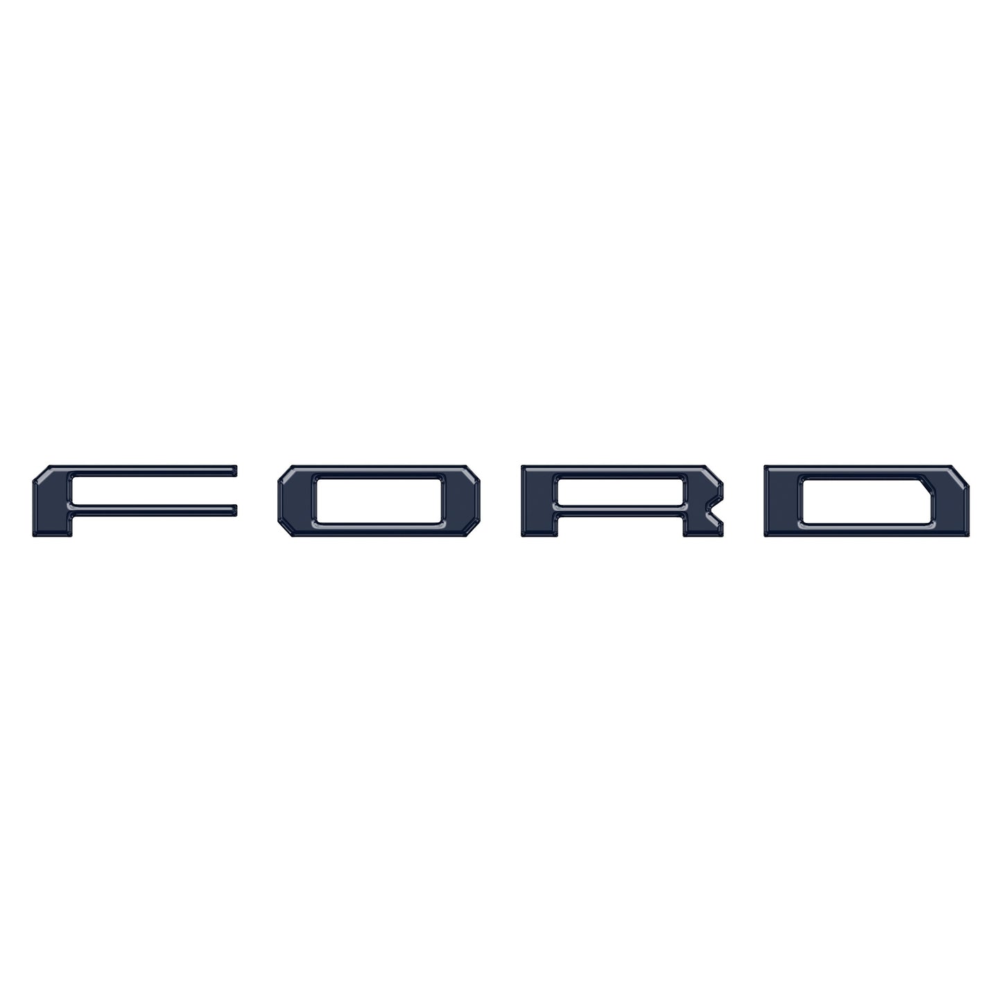 Lightning Rear Bumper Overlays Fits 2022-2026 Ford F-150 Lightning
