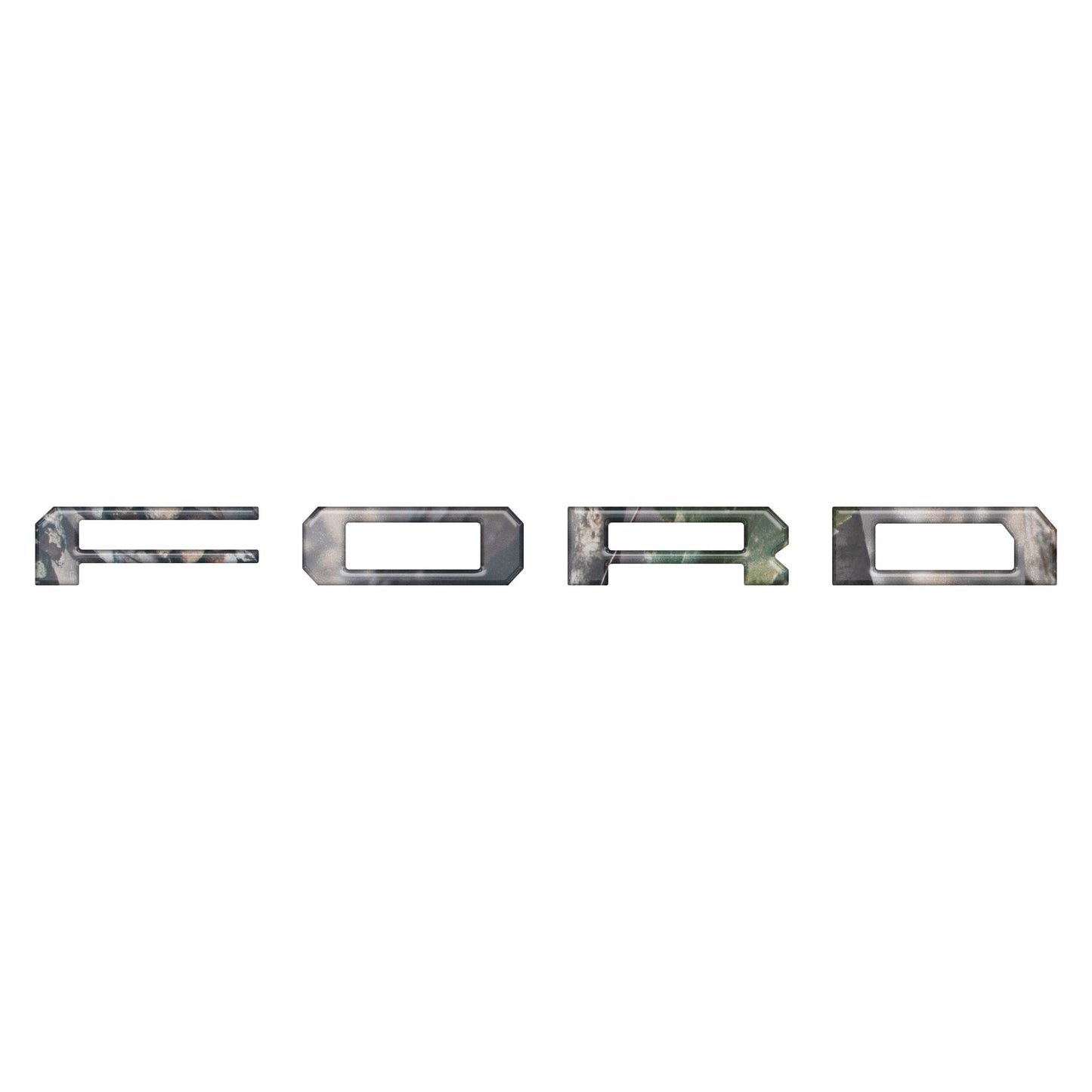 Lightning Rear Bumper Overlays Fits 2022-2026 Ford F-150 Lightning