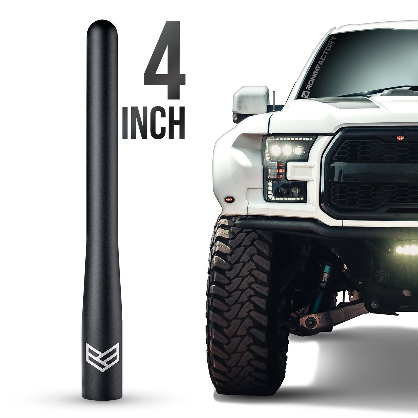 FORD TUFFLOCK® SHORT ANTENNA (4 INCH)