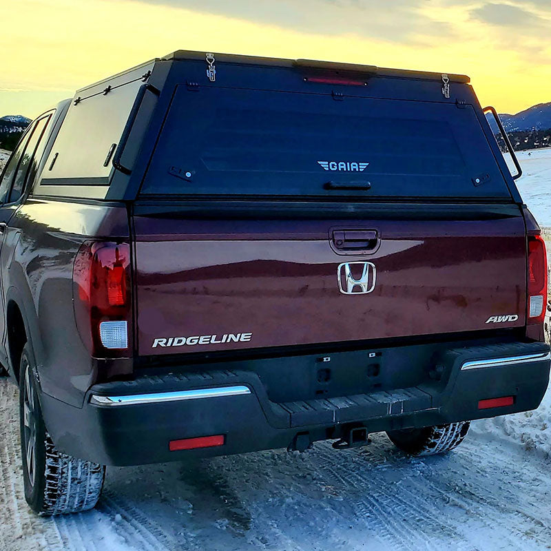 GAIA Campers Honda Ridgeline Truck Cap - 2017+ (Downpayment)
