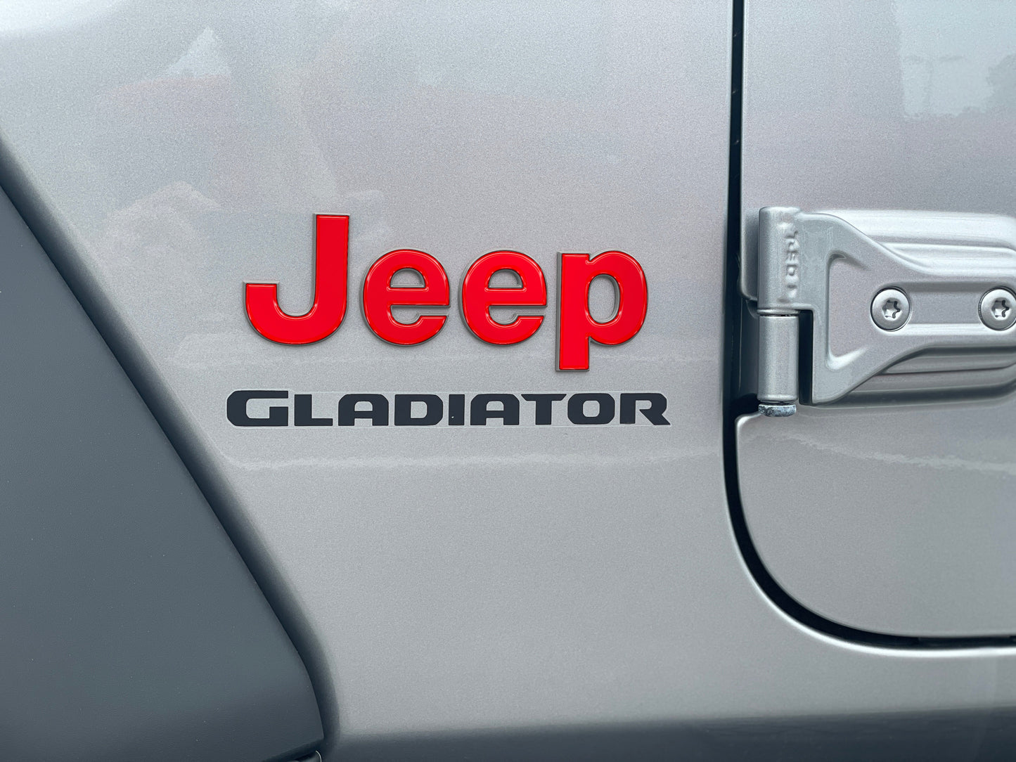Driver & Passenger Side Emblem Overlays Fits 2019-2026 Jeep Gladiator