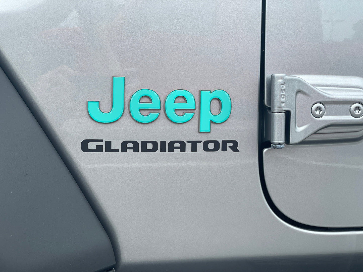 Driver & Passenger Side Emblem Overlays Fits 2019-2026 Jeep Gladiator