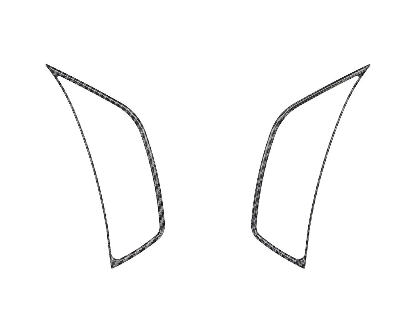 Side Vender Vent Accent Overlays Fits 2019-2026 Jeep Gladiator
