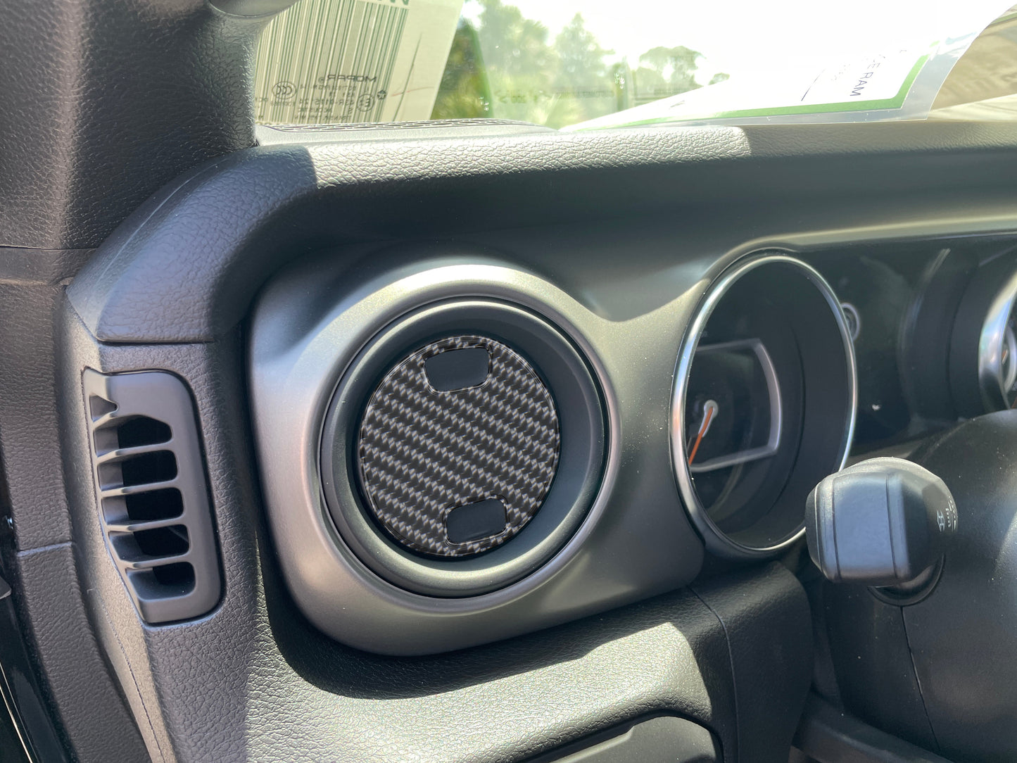 A/C Vent Accent Overlays Fits 2019-2026 Jeep Gladiator