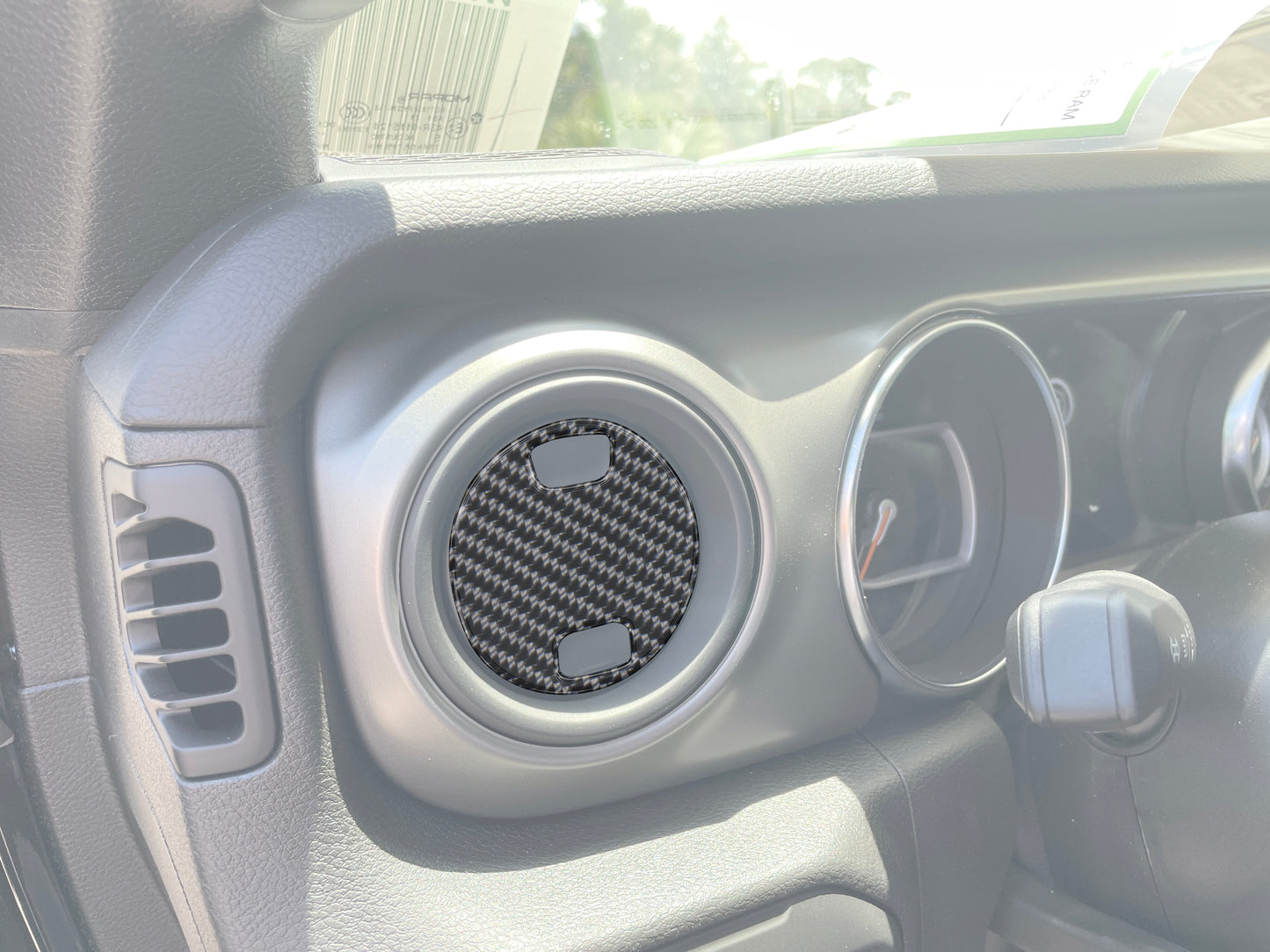 A/C Vent Accent Overlays Fits 2019-2026 Jeep Gladiator