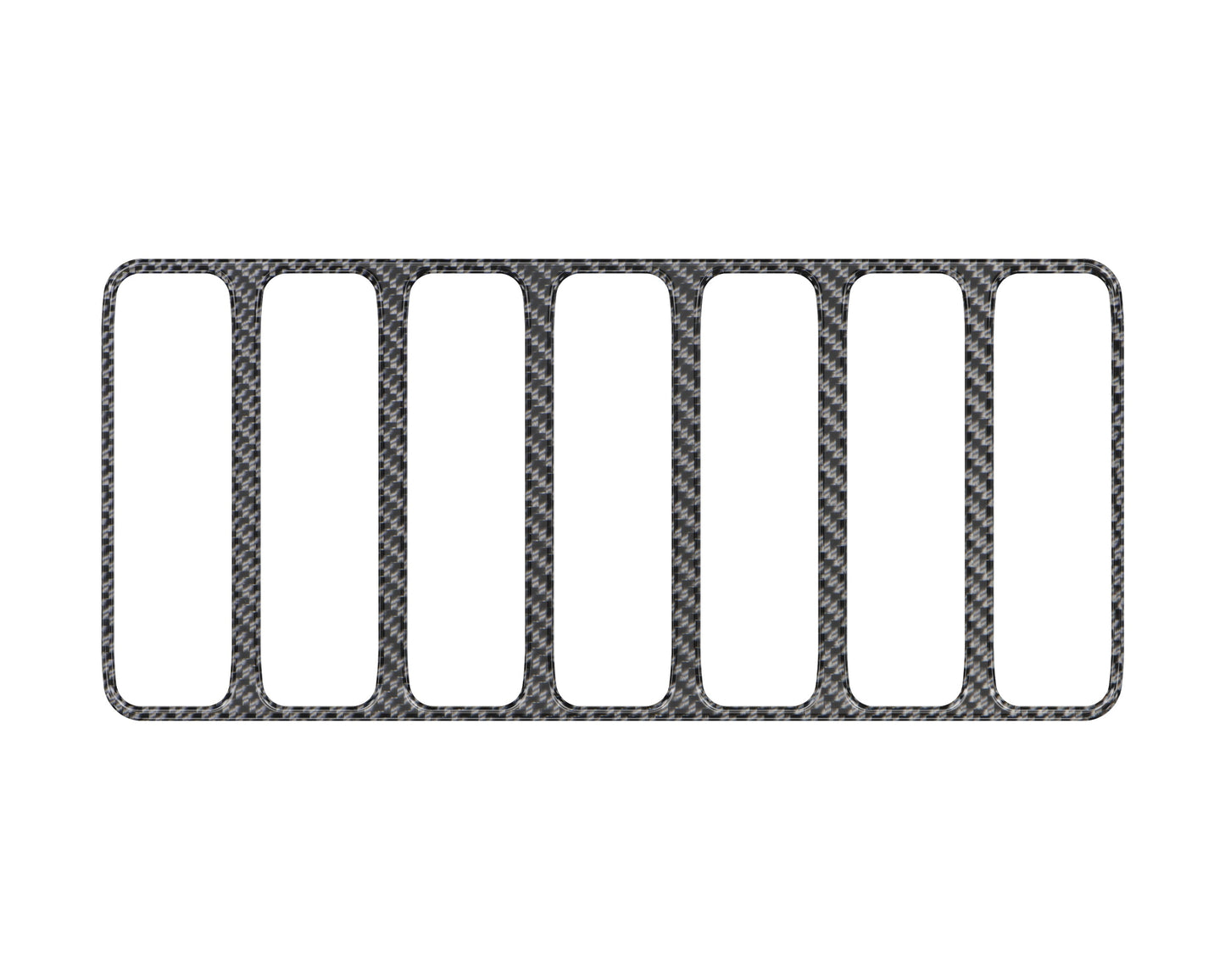 Upper Cowl Center Vent Overlay Fits 2019-2026 Jeep Gladiator