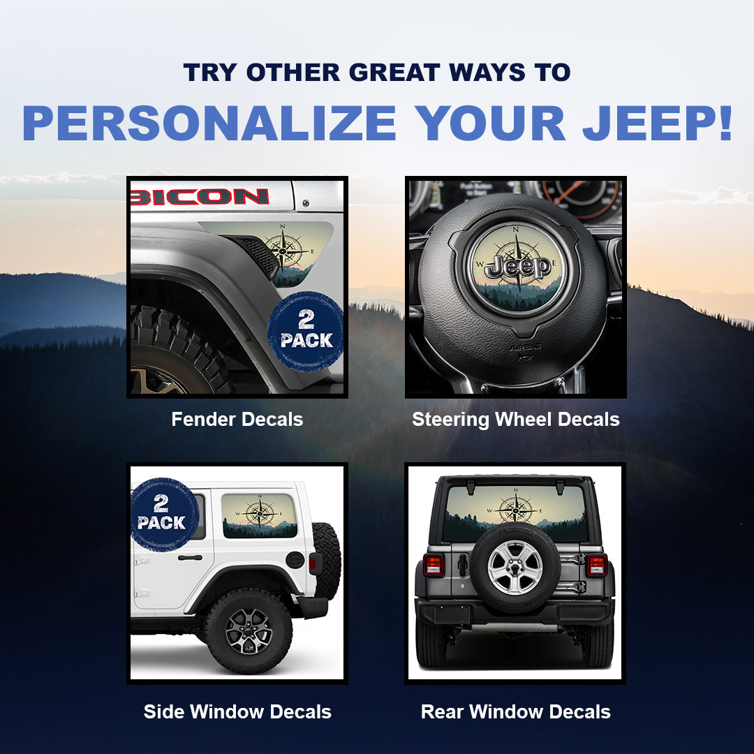 Get Lost Steering Wheel Decal