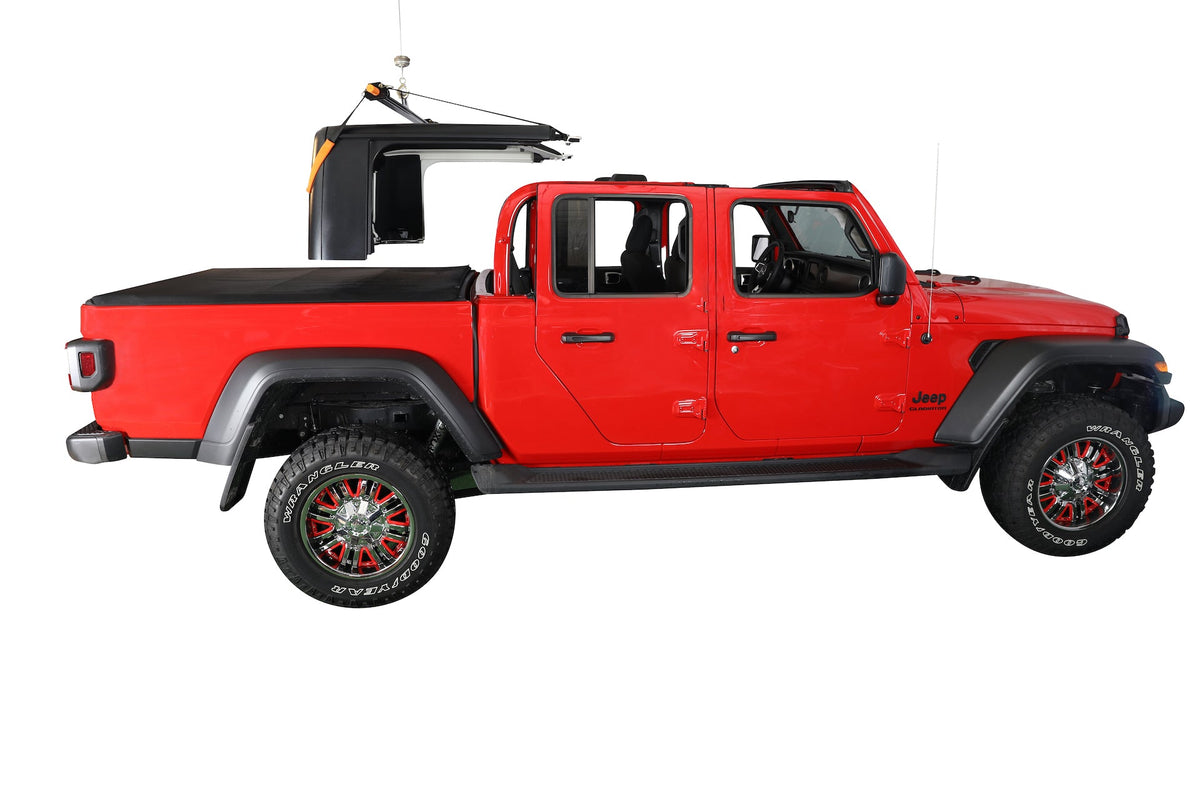 J-BARR: Jeep Gladiator Hardtop Removal Hoist and Storage System