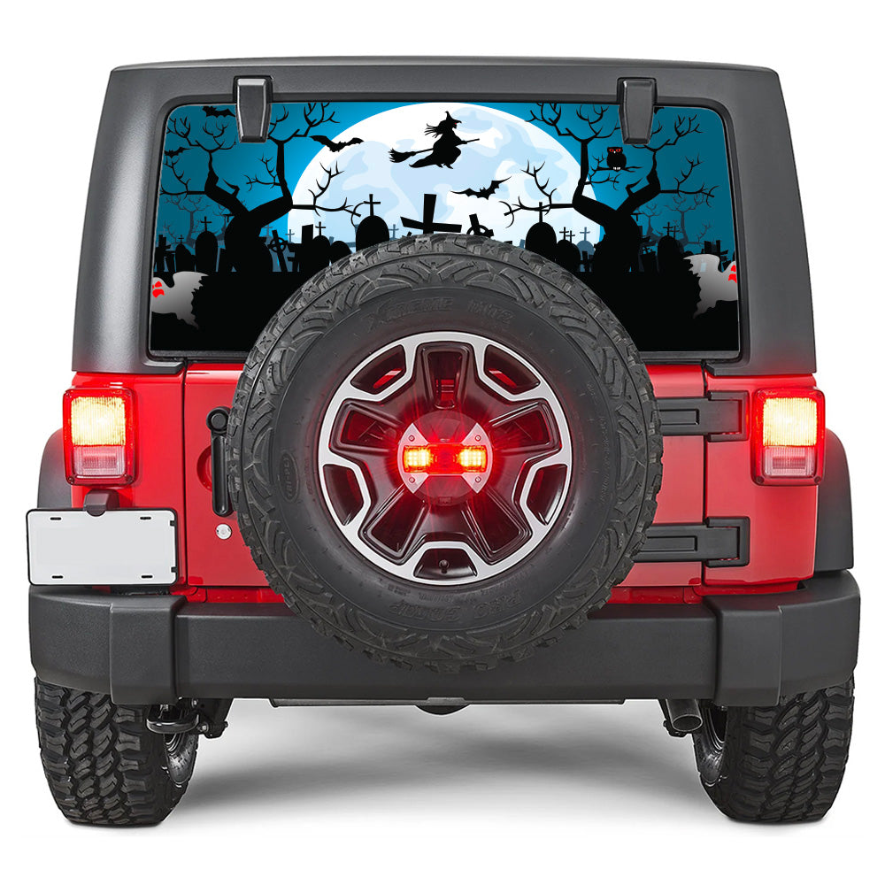 Graveyard Shift Rear Window Decal