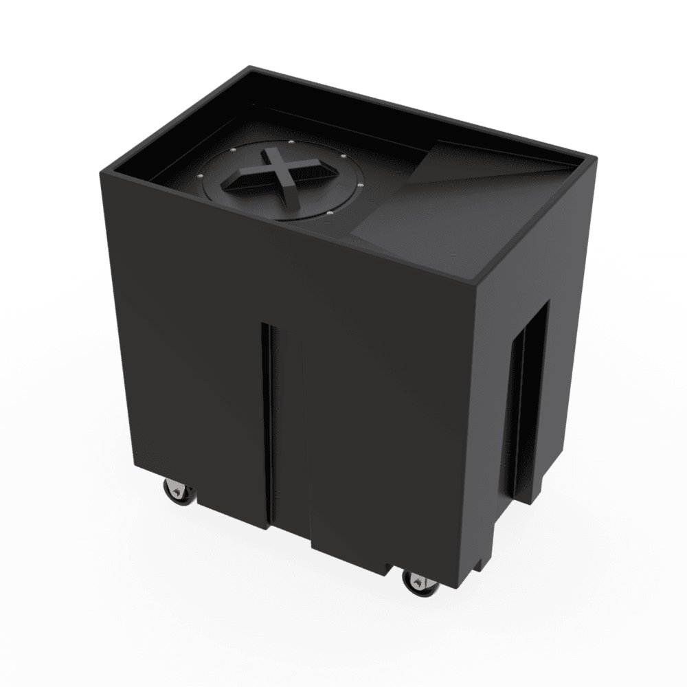 56 Gallon Oil and Grease Containment Tank, with 4 Casters