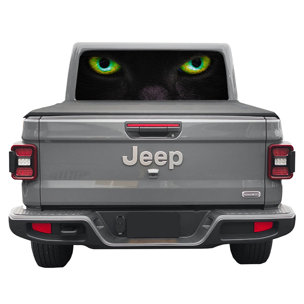 Here Kitty Kitty Rear Window Decal