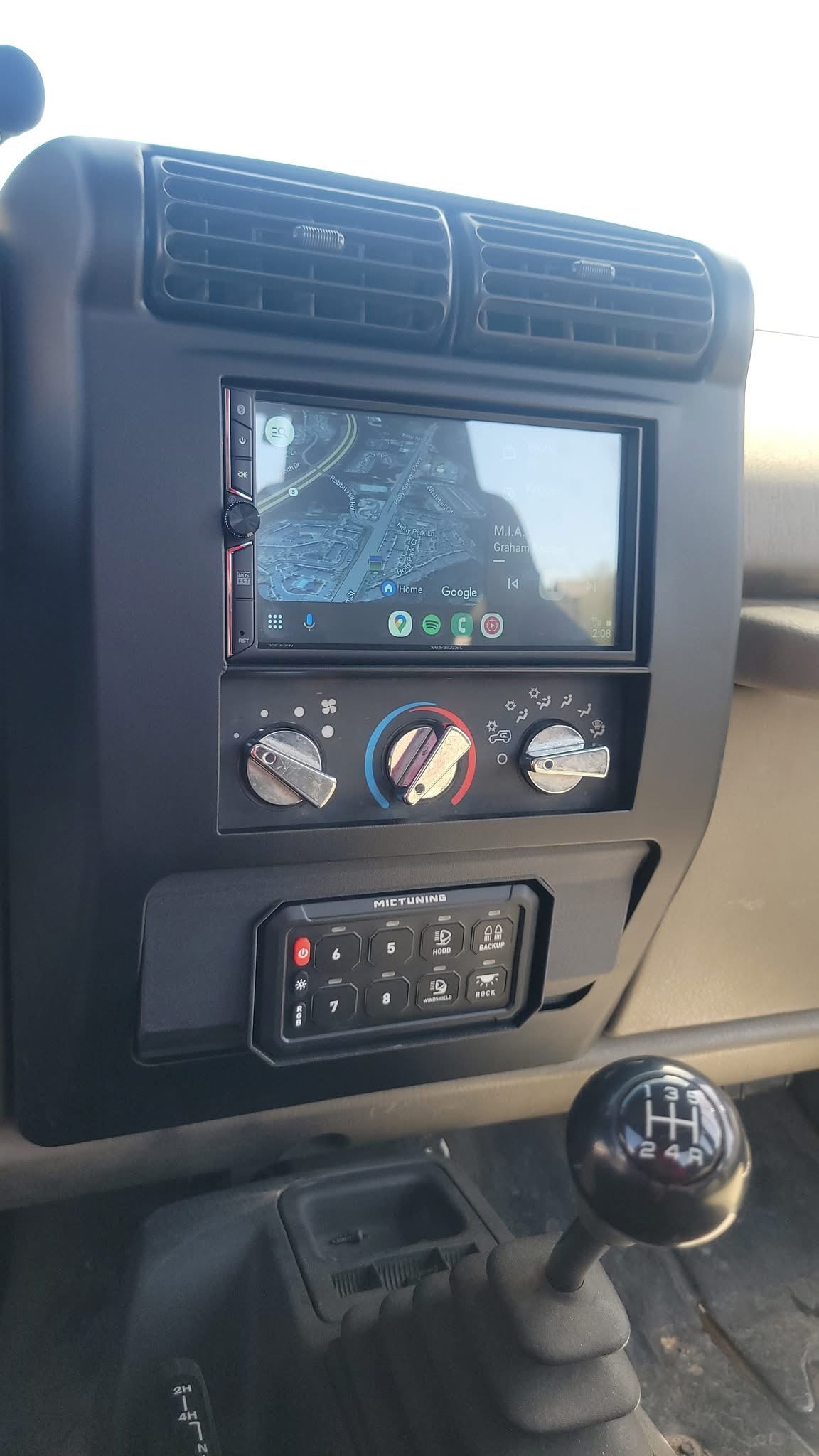 97-06 Jeep TJ/LJ  Switch Panel