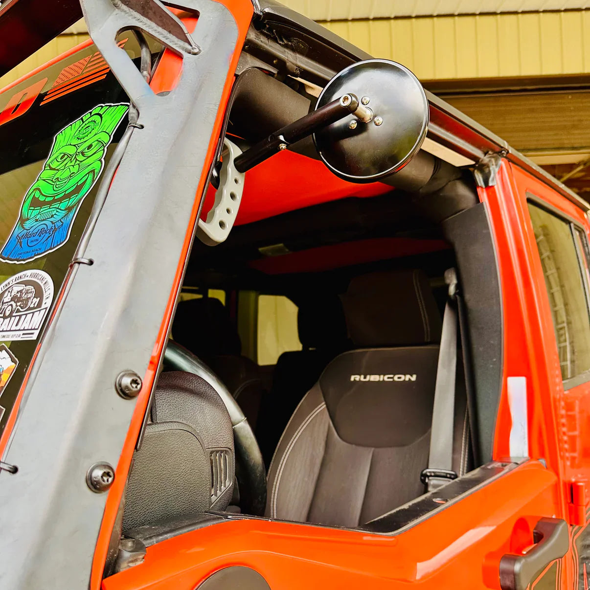 Handles & Mirror Bundle for 2007-2018 Jeep Wrangler JK - CMM Offroad