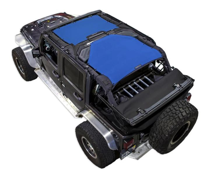 Jeep Wrangler JKU 4-Door Sun Shade Solid Color Shade Top (2007–2017)