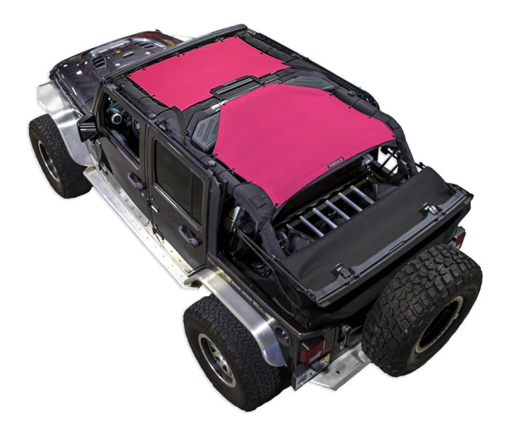 Jeep Wrangler JKU 4-Door Sun Shade Solid Color Shade Top (2007–2017)