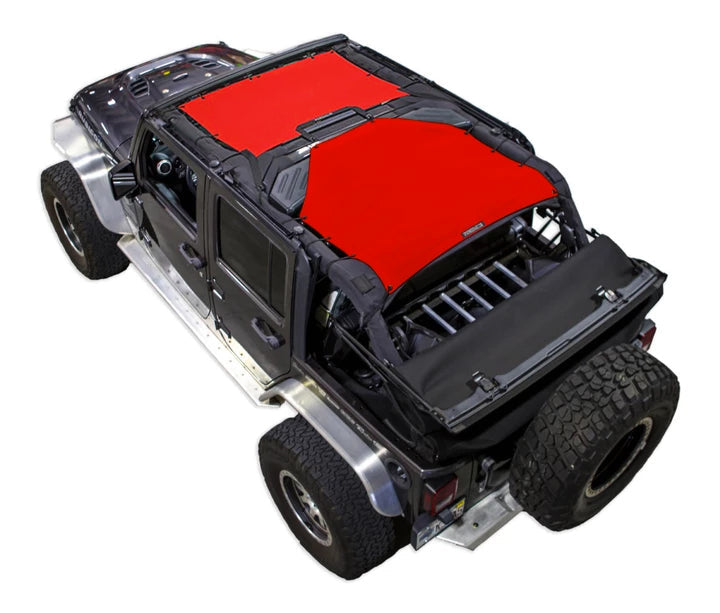 Jeep Wrangler JKU 4-Door Sun Shade Solid Color Shade Top (2007–2017)