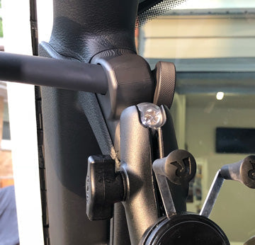 A-Pillar Single Side Mirror For 2018 - 2023 Jeep Wrangler JL & Gladiator - CMM Offroad