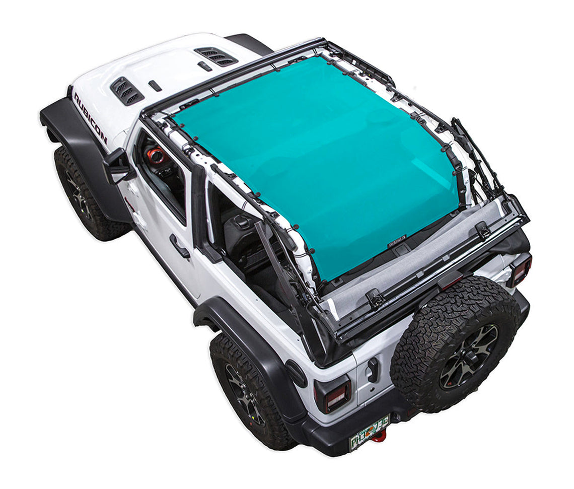 Jeep Wrangler JL 2-Door Sun Shade Solid Color Shade Top (2018–2026)