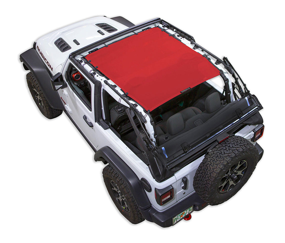 Jeep Wrangler JL 2-Door Sun Shade Solid Color Shade Top (2018–2026)