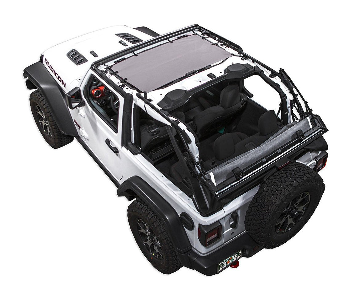 Jeep Wrangler JL 2-Door Sun Shade Solid Color Shade Top (2018–2026)