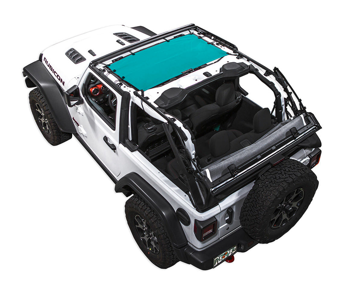 Jeep Wrangler JL 2-Door Sun Shade Solid Color Shade Top (2018–2026)