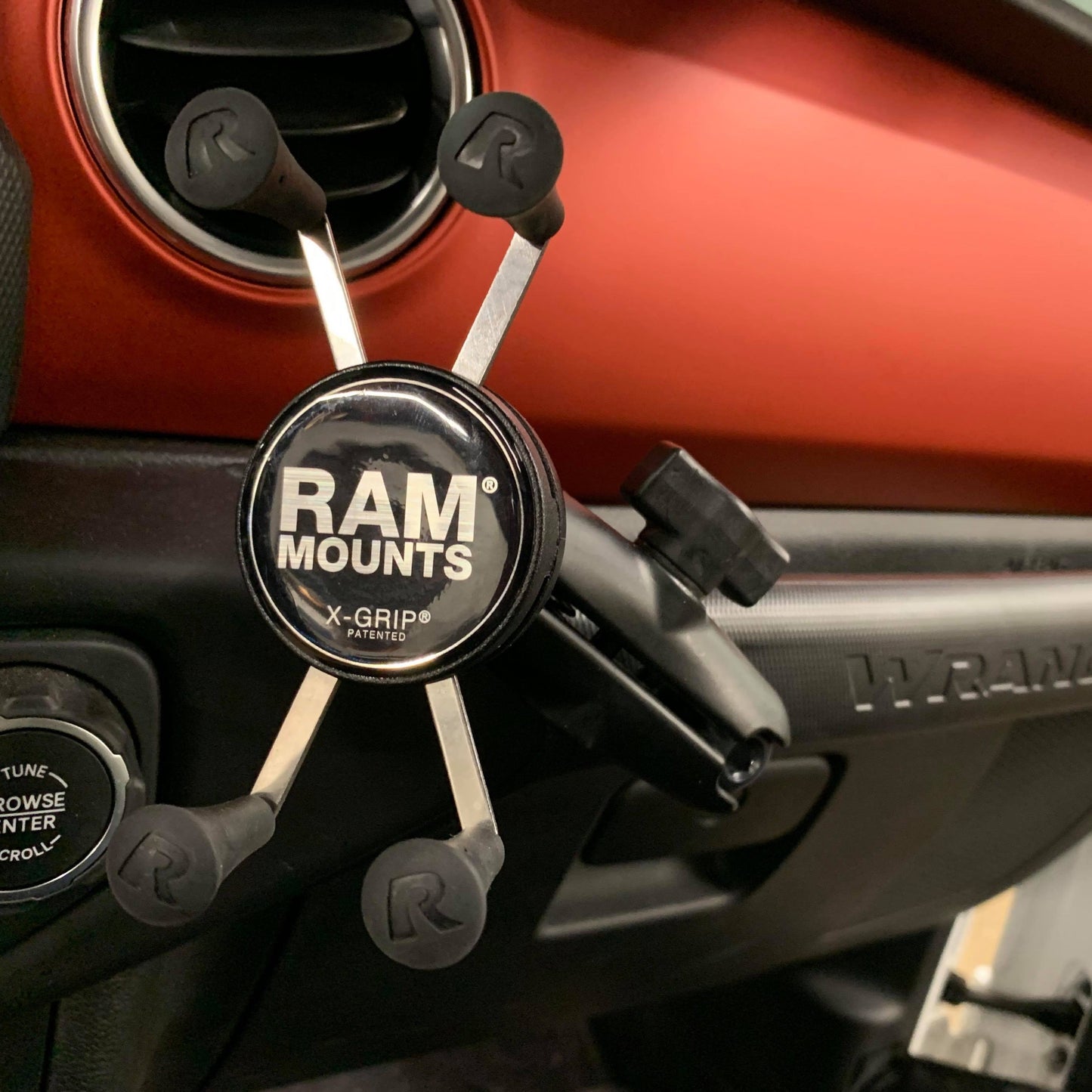 2020 - 2023 Jeep Wrangler Gladiator  Grab Bar Ball Mount