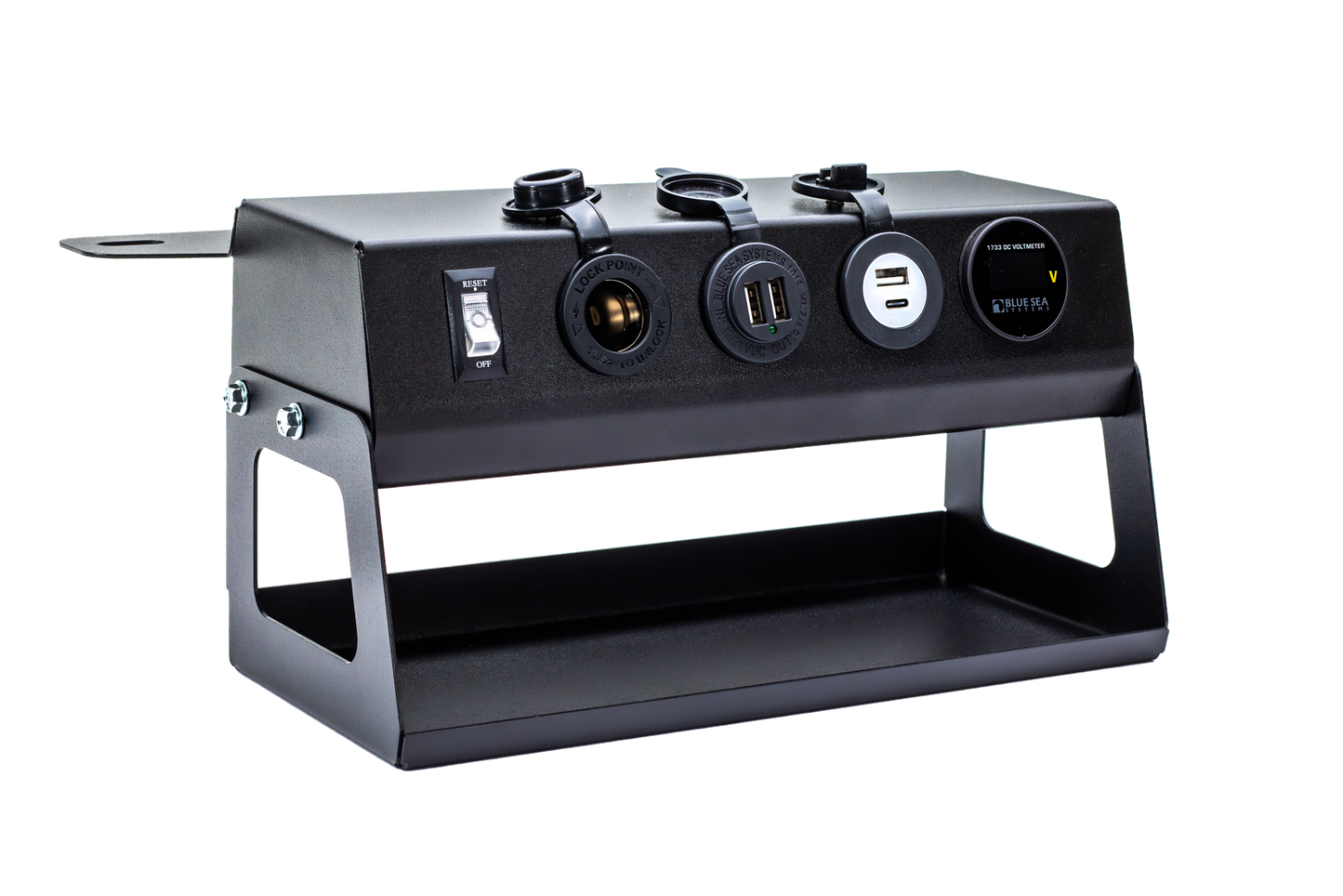 2018-2023 4-Door Jeep Wrangler Outlet Box Shelf