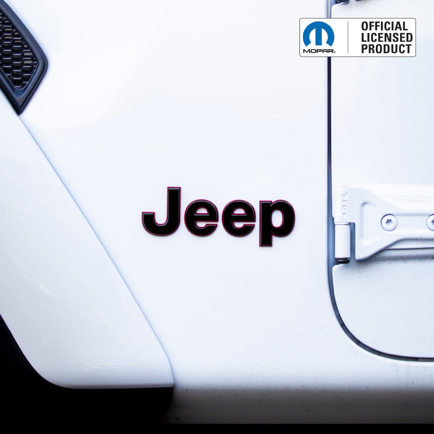 Emblem Black-Out Kit | Overlay Set for Jeep Models (Cherokee, Wrangler, Gladiator & More)