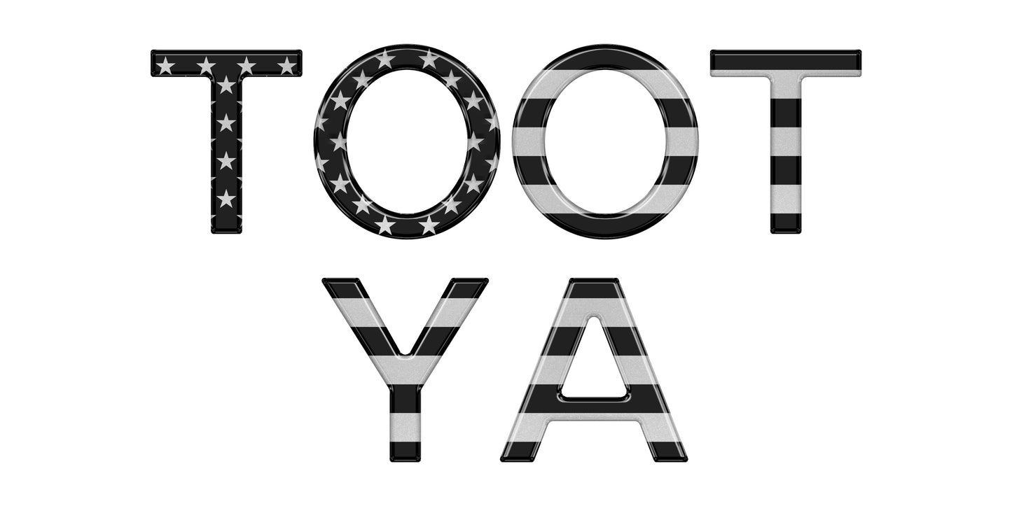 Front Grille Letter Overlays Fits 2024-2026 Toyota Land Cruiser