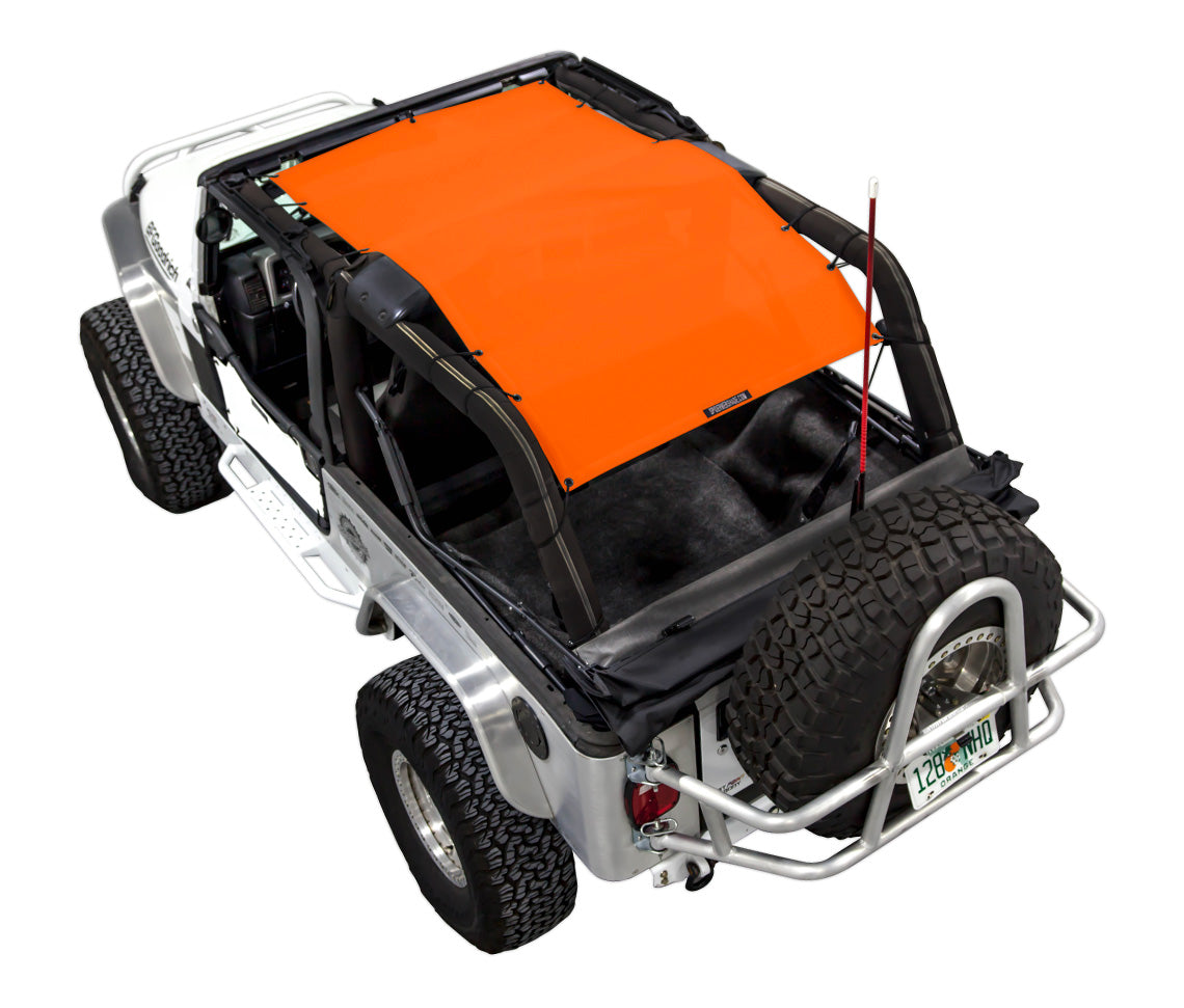 Jeep Wrangler LJ Sun Shade Solid Color Shade Top (2004–2006)