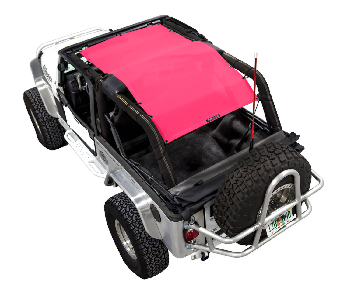 Jeep Wrangler LJ Sun Shade Solid Color Shade Top (2004–2006)