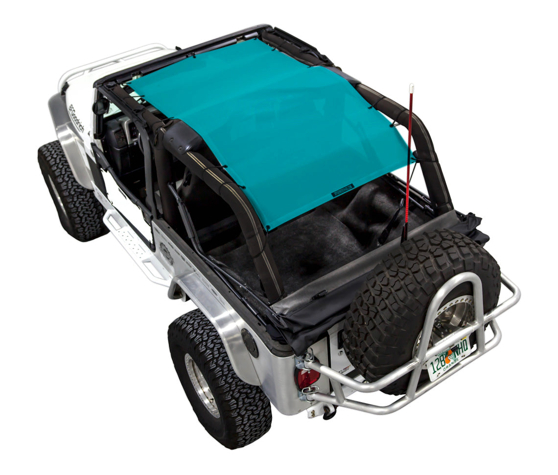 Jeep Wrangler LJ Sun Shade Solid Color Shade Top (2004–2006)