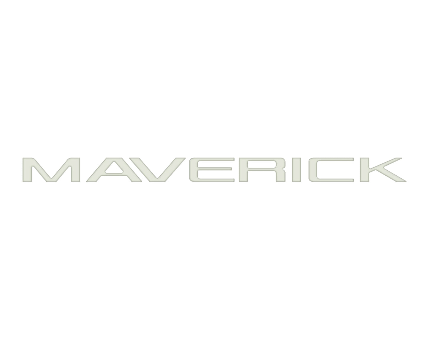 Tailgate Letter Inserts Fits 2022-2026 Ford Maverick