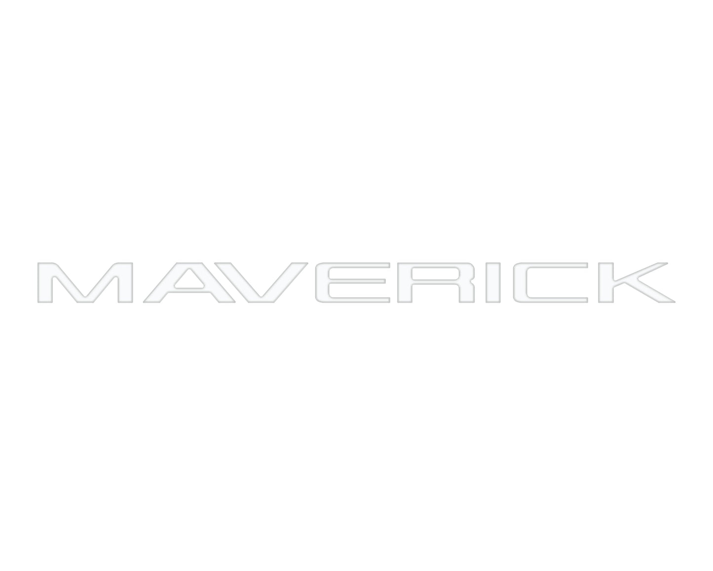 Tailgate Letter Inserts Fits 2022-2026 Ford Maverick