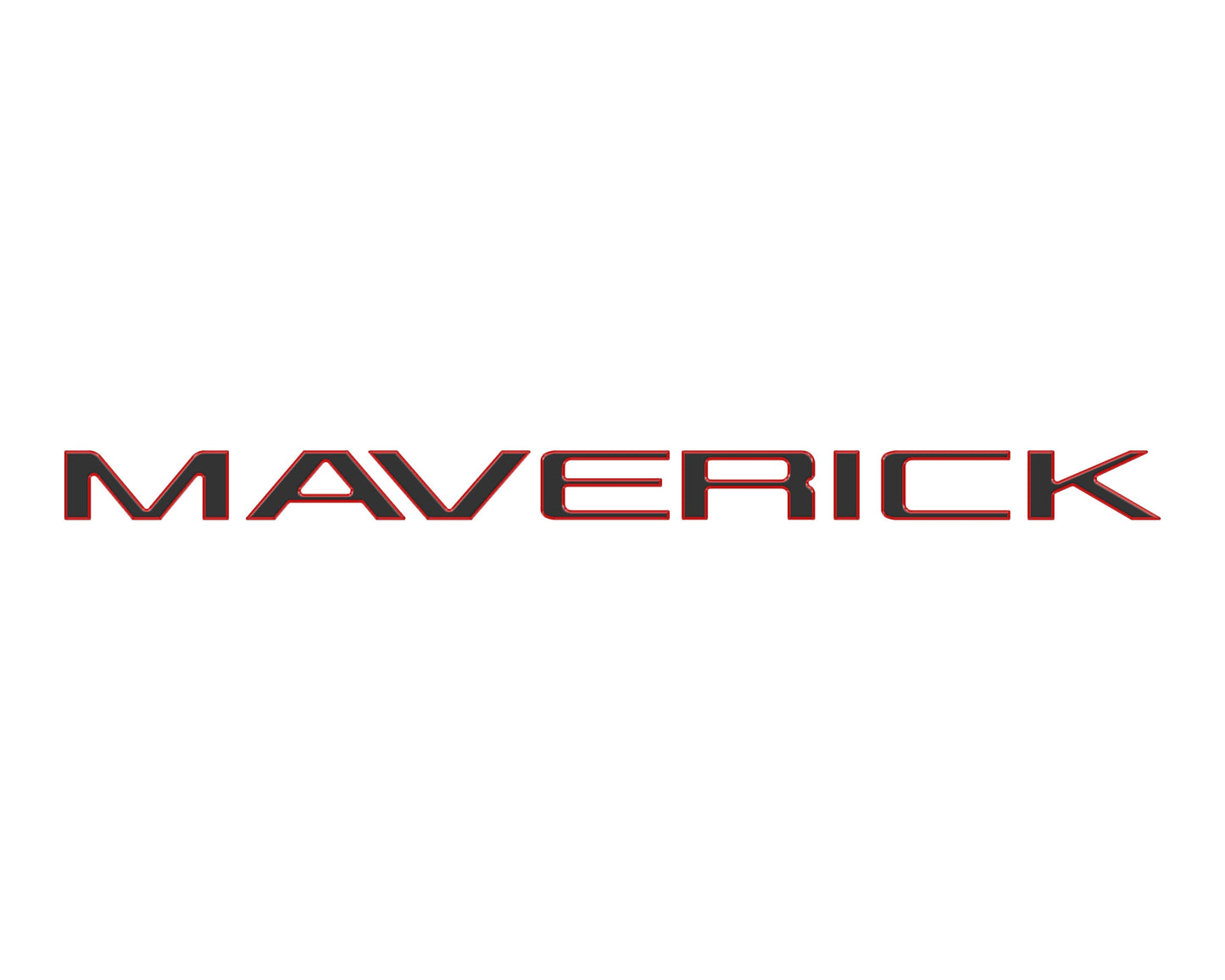 Tailgate Letter Inserts Fits 2022-2026 Ford Maverick