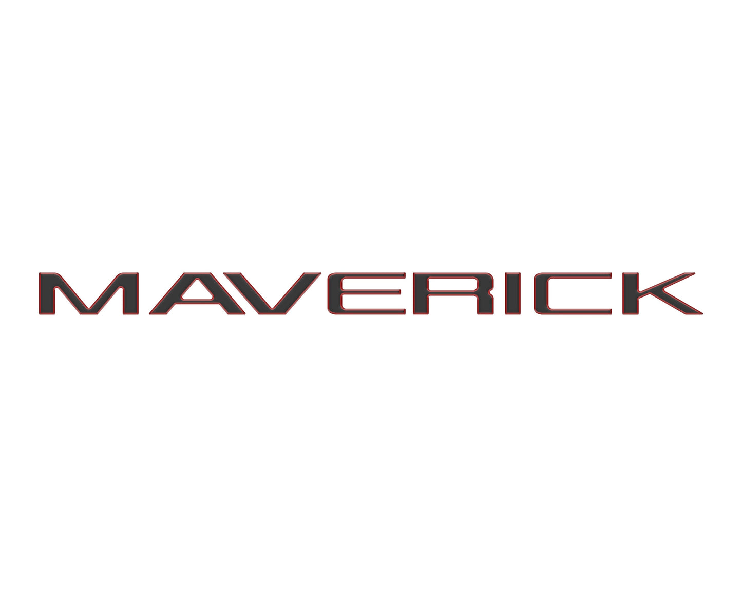 Tailgate Letter Inserts Fits 2022-2026 Ford Maverick