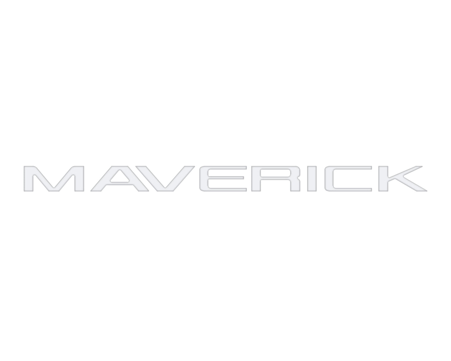 Tailgate Letter Inserts Fits 2022-2026 Ford Maverick
