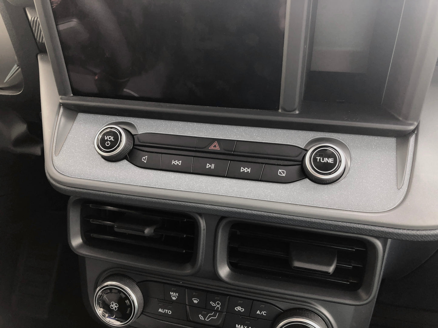 Radio Control Accent Overlay Fits 2022-2024 Ford Maverick