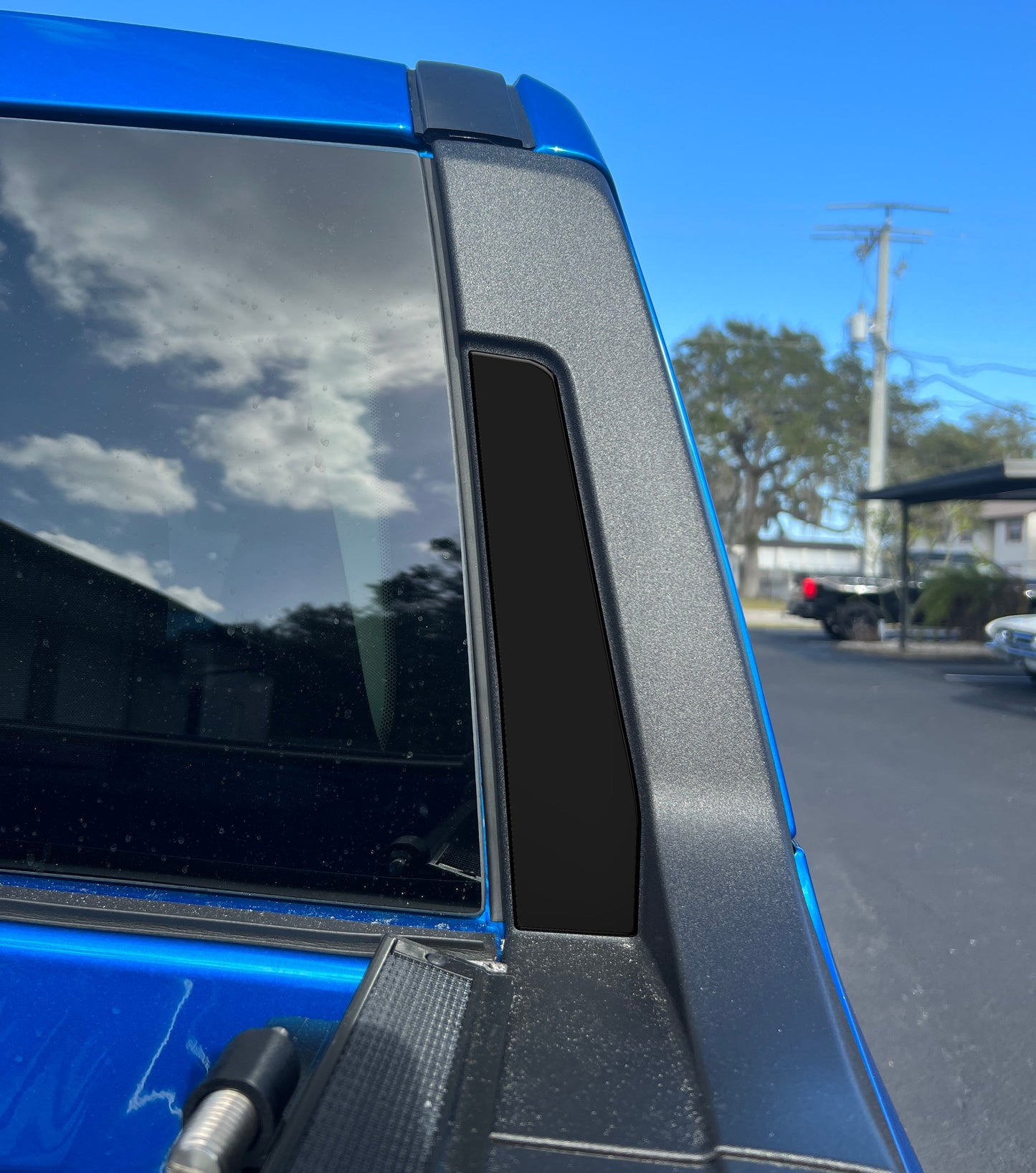 Rear Outer Cab Accent Overlays Fits 2022-2026 Ford Maverick