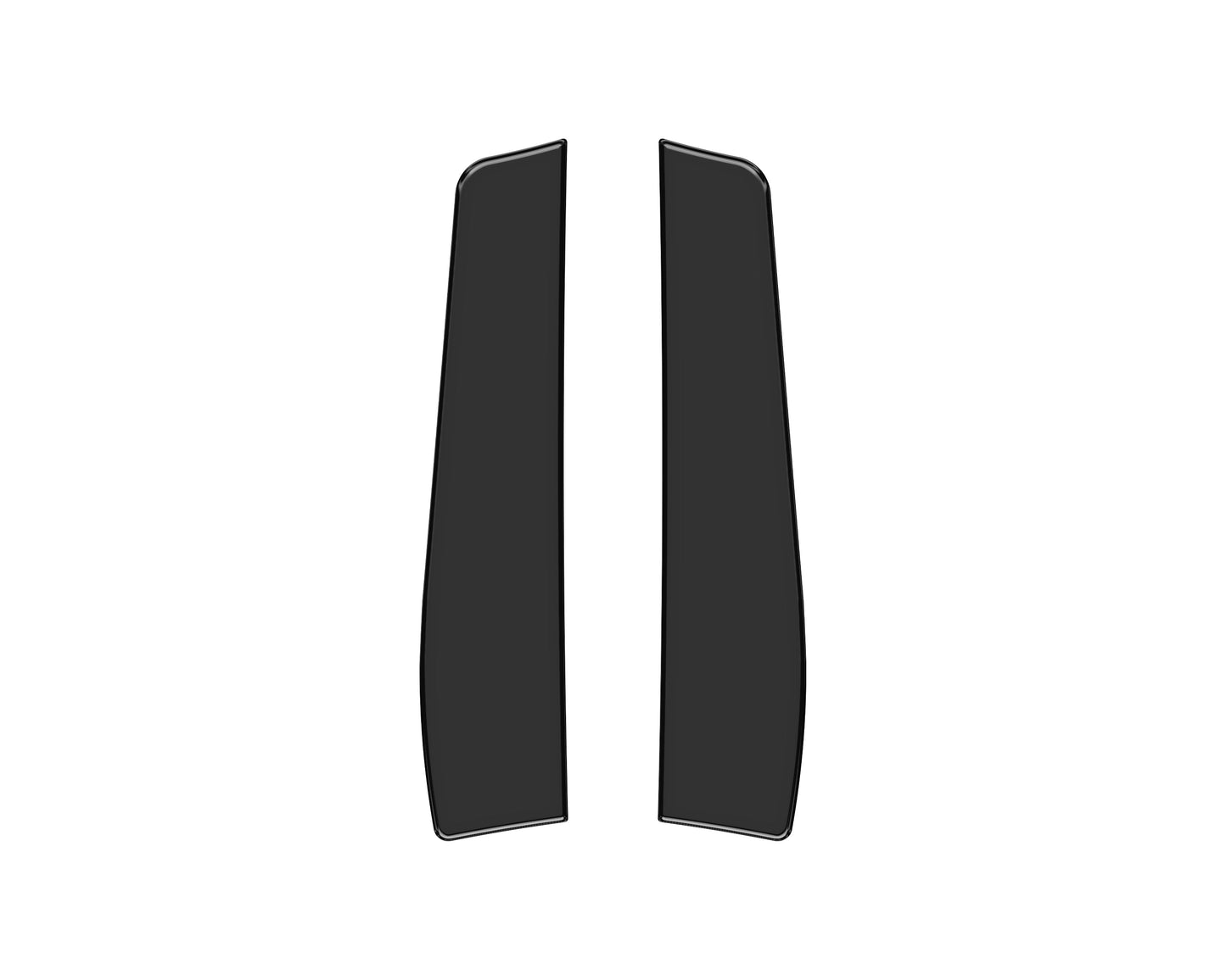 Rear Outer Cab Accent Overlays Fits 2022-2026 Ford Maverick