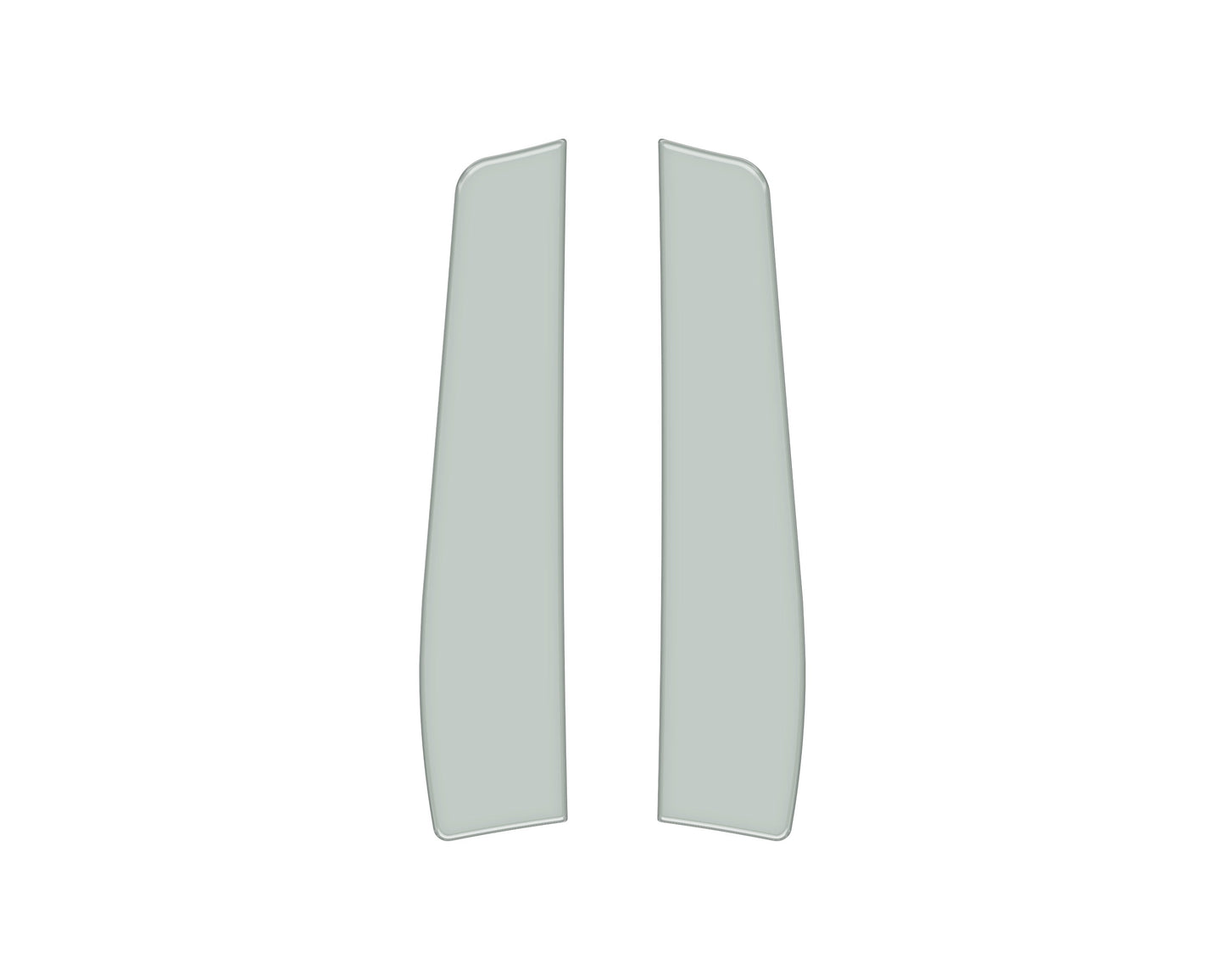 Rear Outer Cab Accent Overlays Fits 2022-2026 Ford Maverick