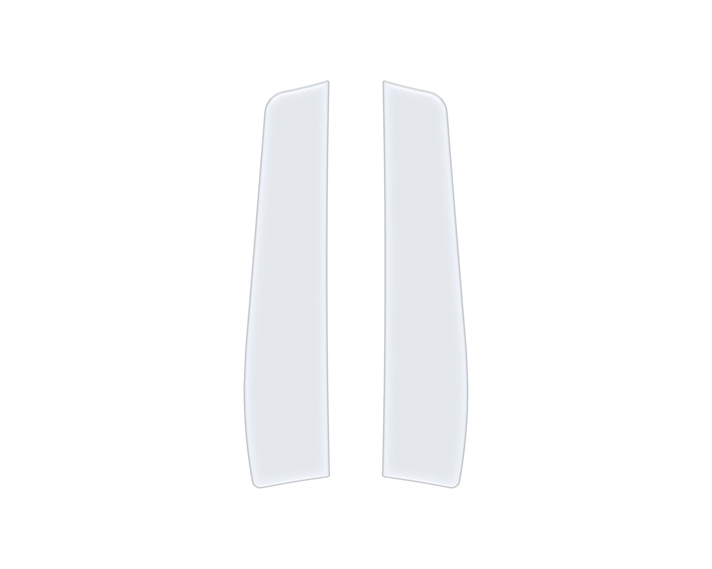 Rear Outer Cab Accent Overlays Fits 2022-2026 Ford Maverick